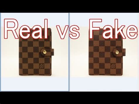 louis vuitton agenda pm real or fake|false Louis Vuitton.